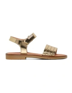 Mary Weave Sandal 4517 Youth Sandals In Champagne