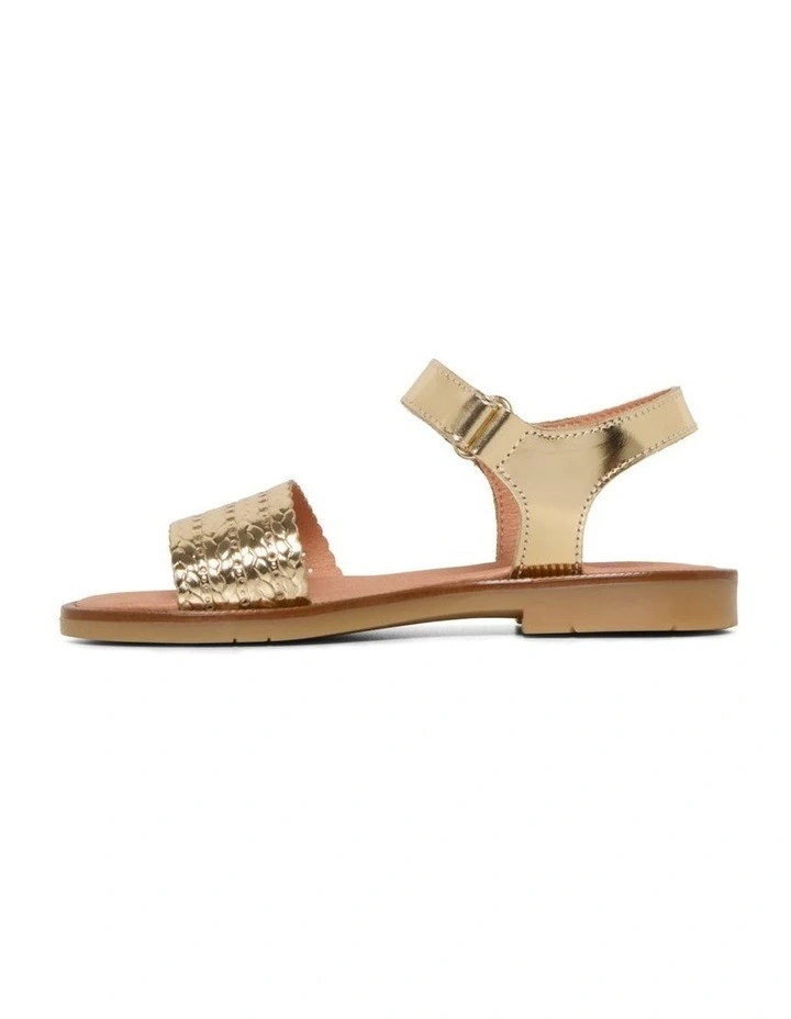 Mary Weave Sandal 4517 Youth Sandals In Champagne image 2