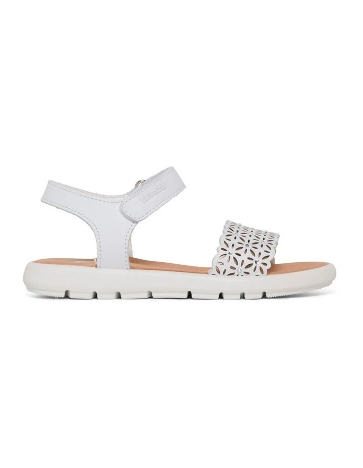 Panda Flower 4424 Youth Sandals In White image 1