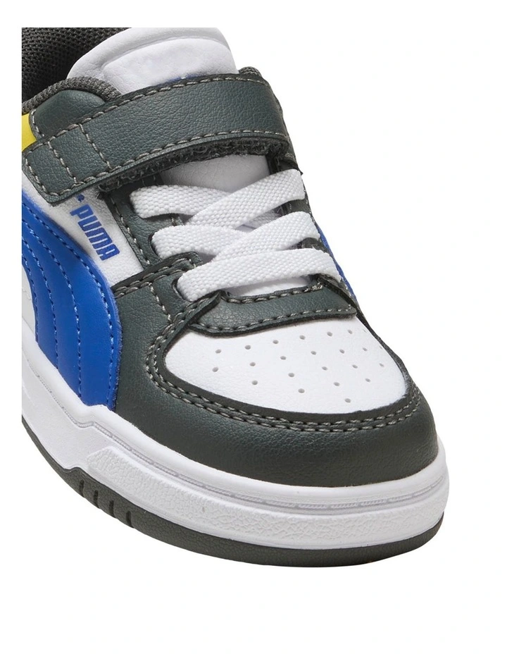 Caven Iii Block Self-Fastening Infant Sneakers In Grey image 5