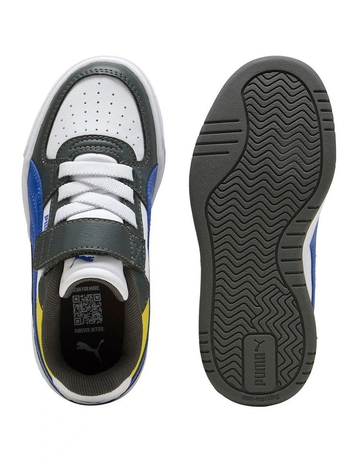 Caven Iii Block Self-Fastening Pre-School Sneakers In Grey image 3