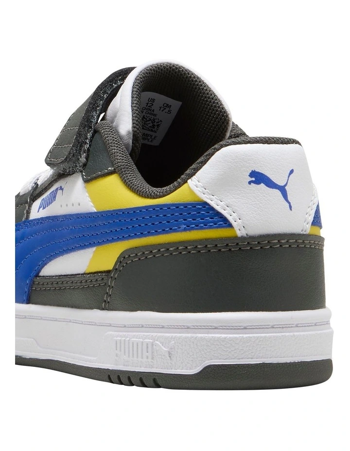 Caven Iii Block Self-Fastening Pre-School Sneakers In Grey image 5