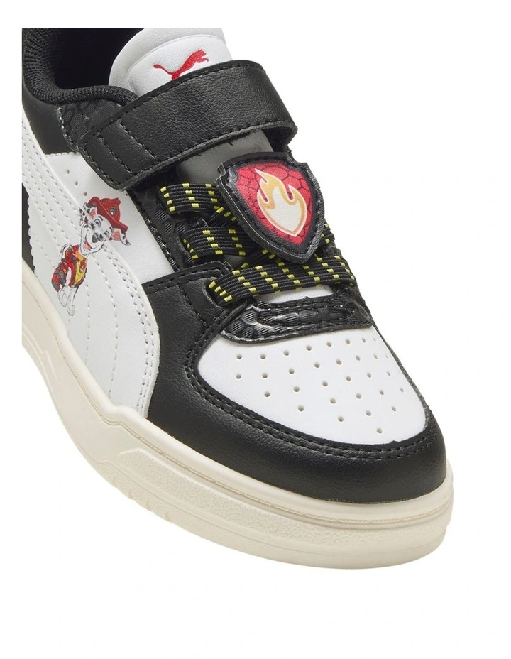 Caven Iii Paw Patrol Self-Fastening Pre-School Sneakers In Blk/White image 4