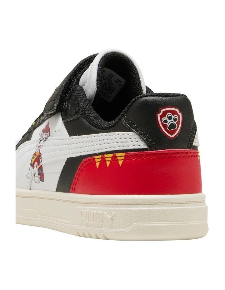 Caven Iii Paw Patrol Self-Fastening Pre-School Sneakers In Blk/White image 5