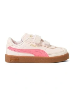 Club Ii Era Self-Fastening Pre-School Sneakers in Light Pink