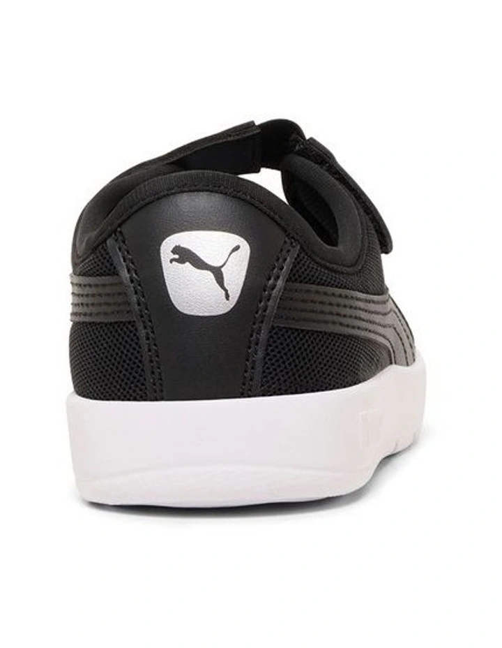 Courtflex V3 Lina Self-Fastening Pre-School Sneakers In Black image 3