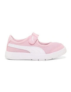 Courtflex V3 Lina Self-Fastening Pre-School Sneakers In Rose