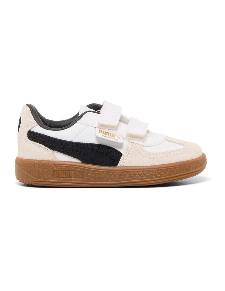 Palermo Ltr Self-Fastening Infant Sneakers In White image 1