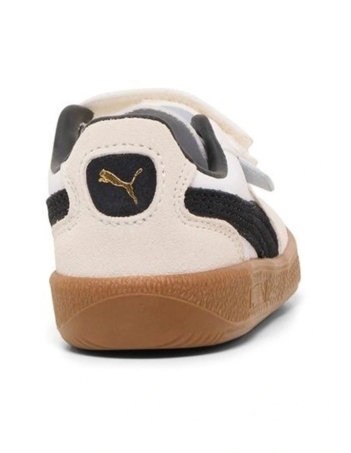 Palermo Ltr Self-Fastening Infant Sneakers In White image 3
