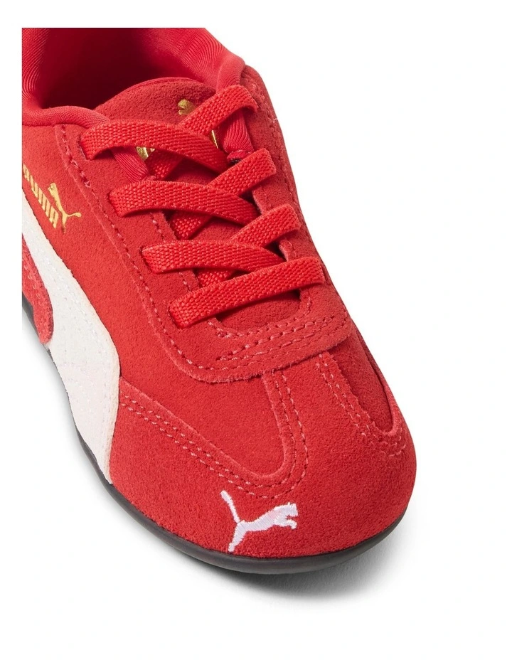 Speedcat Og Elastic Lace Infant Sneakers In Red image 4
