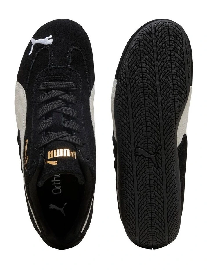 Speedcat Og Grade School Sneakers In Blk/White image 3