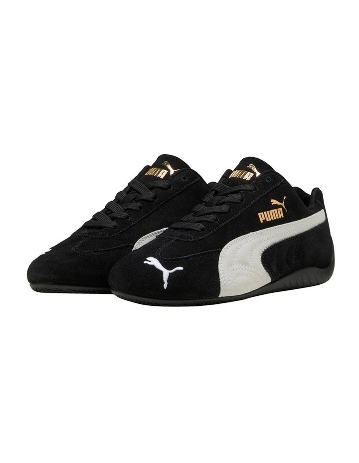Speedcat Og Grade School Sneakers In Blk/White image 5