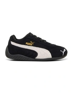 Speedcat Og Pre-School Sneakers In Blk/White
