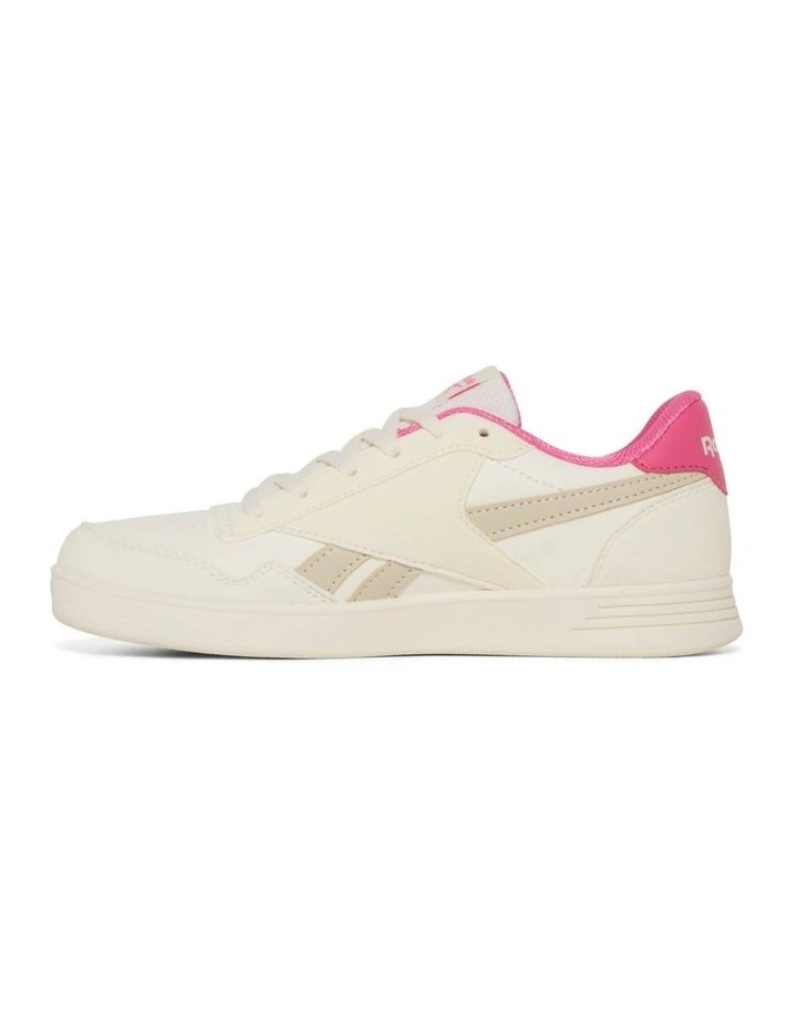 Reebok Court Advance Sneakers In Cream image 2