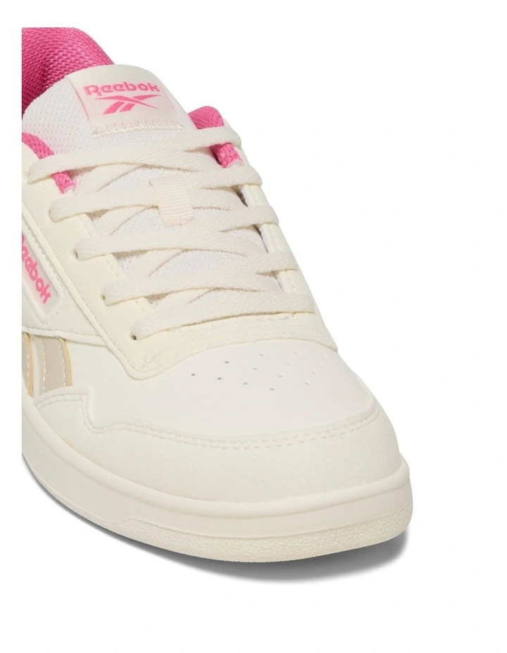 Reebok Court Advance Sneakers In Cream image 4