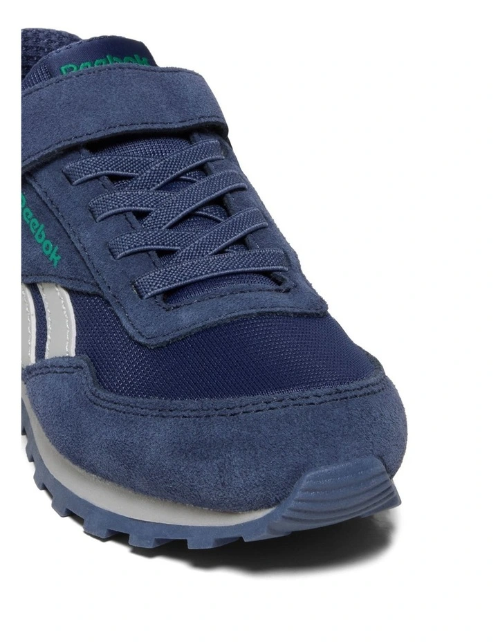 Reebok Glide Low Elastic & Top Strap Sneakers In Blue image 4