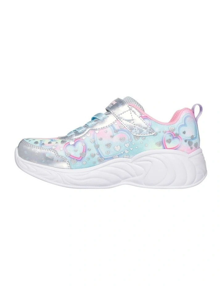 Unicorn Dreams Youth  Sneakers In Silver image 5