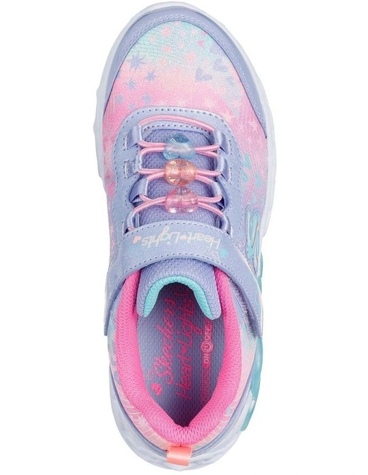 Infinite Heart Colour Lovin Youth Sneakers In Lavender image 3