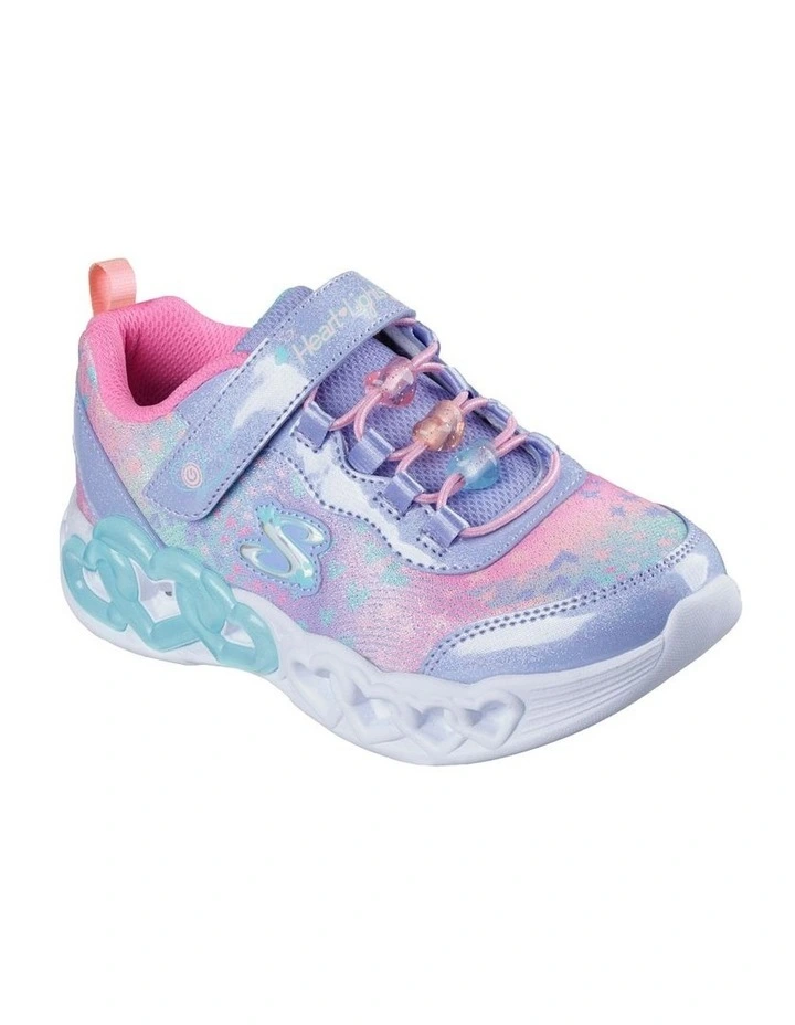 Infinite Heart Colour Lovin Youth Sneakers In Lavender image 4