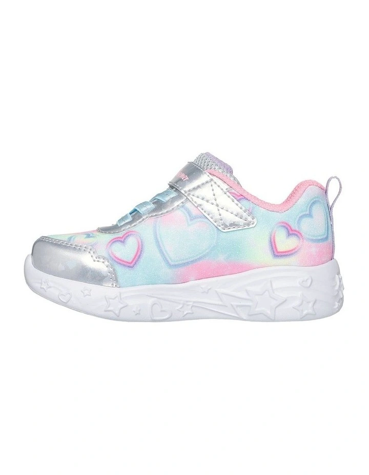 Unicorn Charmer Infant Sneakers In Silver image 3