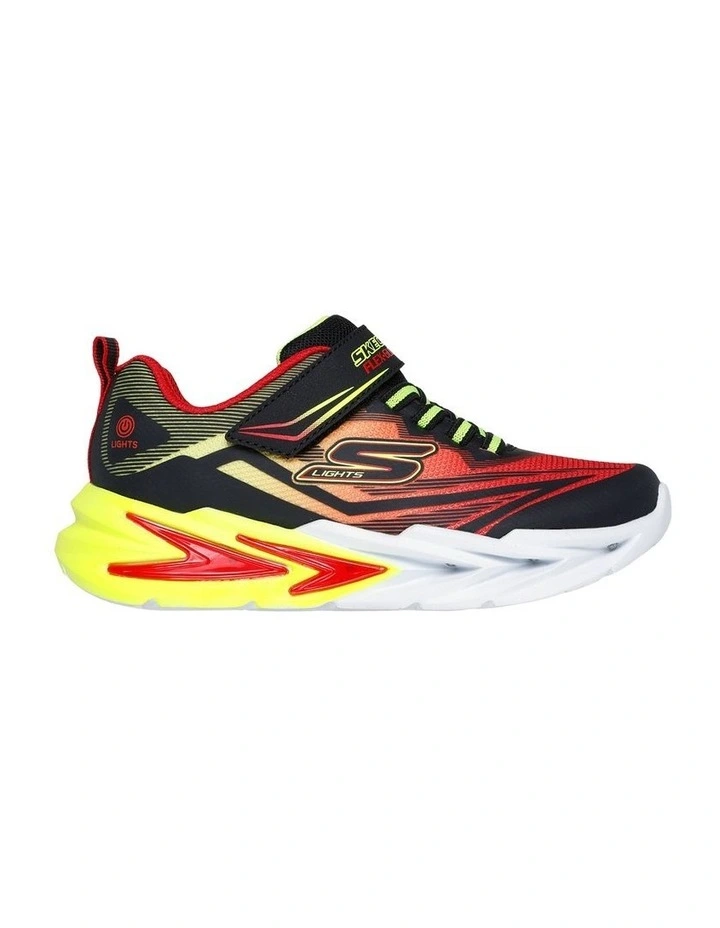 Flex Glow Ultra Youth Sneakers in Black image 1