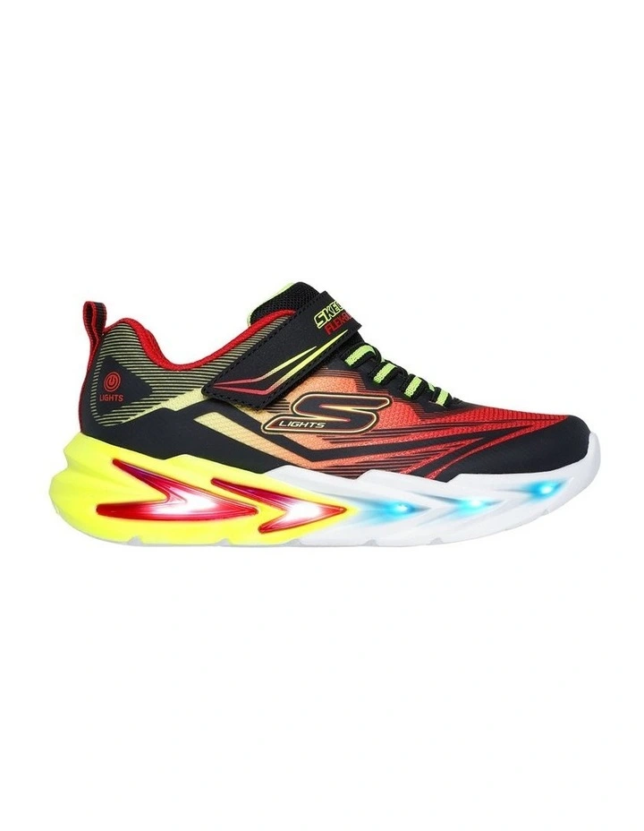 Flex Glow Ultra Youth Sneakers in Black image 2