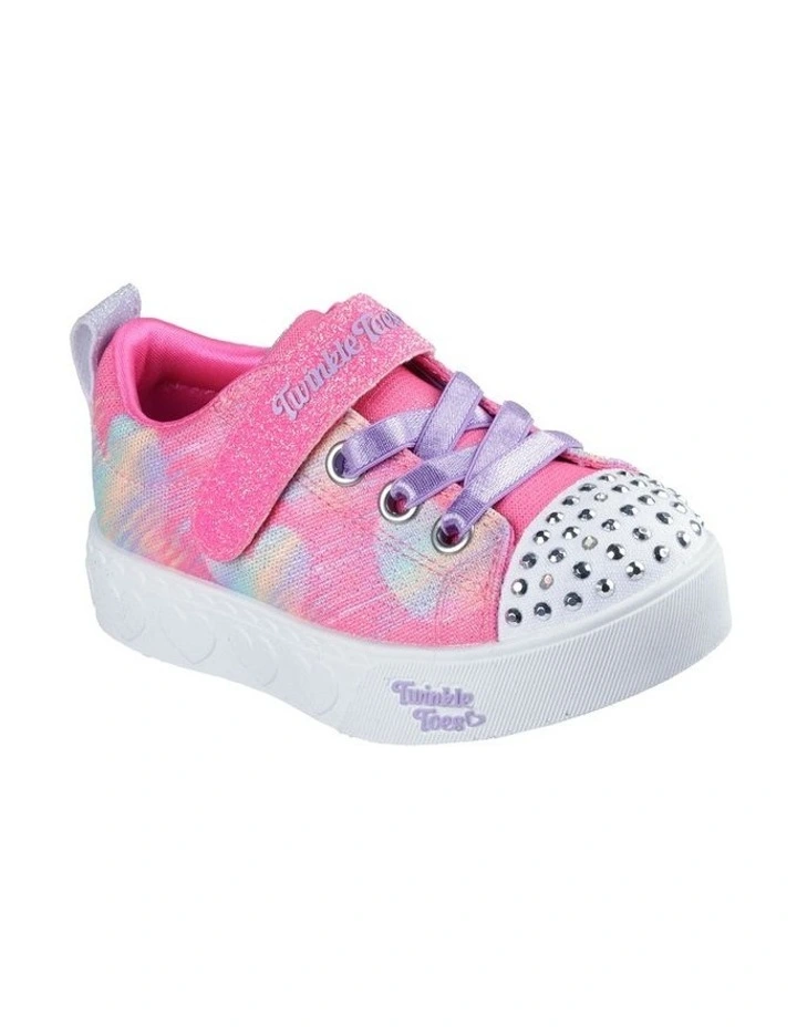 Twinkle Toes Heart Steps Infant Sneakers In Pink image 3