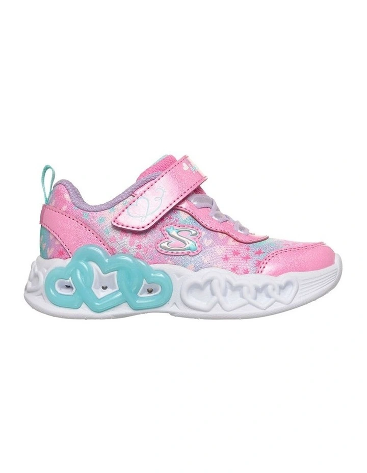 Infinite Heart Lights Infant Sneakers In Pink image 1