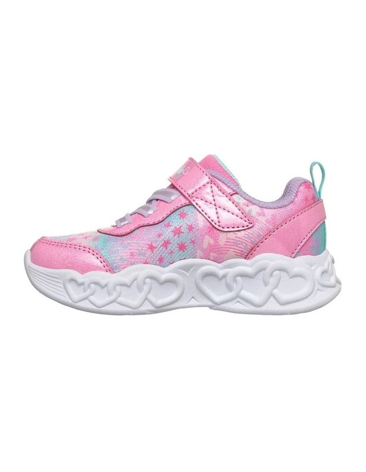 Infinite Heart Lights Infant Sneakers In Pink image 2