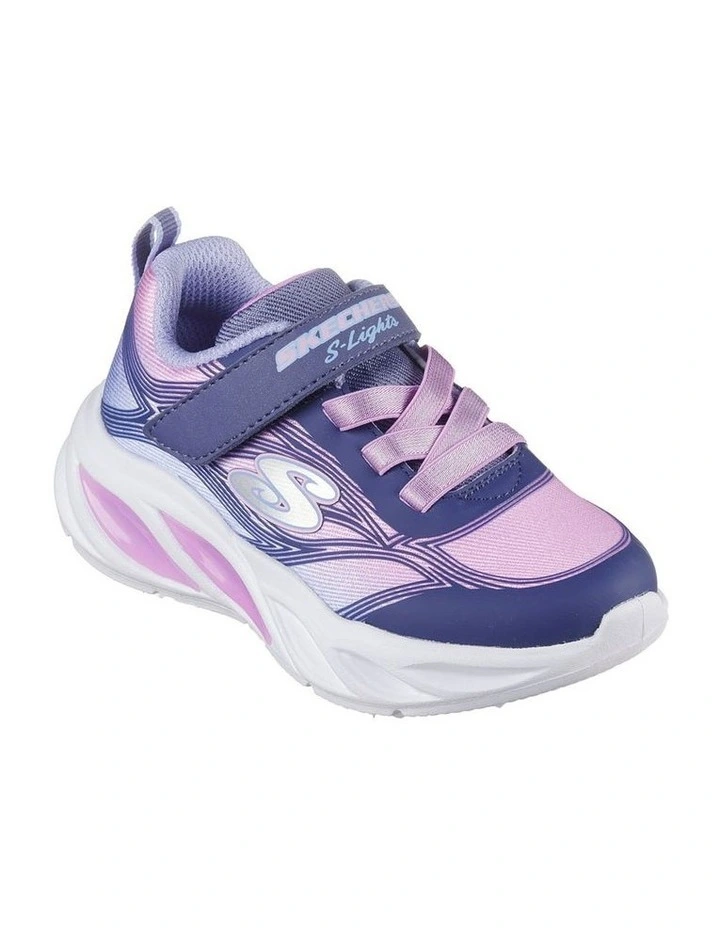 Cosmic Glow Infant Sneakers in Navy Multi image 4