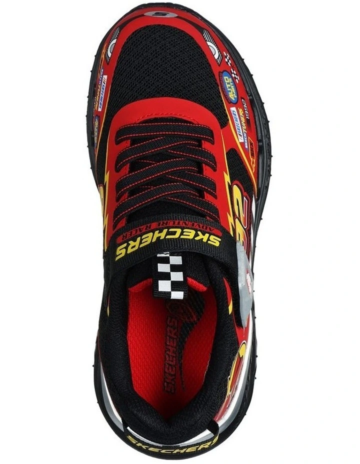 Skech Tracks Youth Sneakers In Black image 3