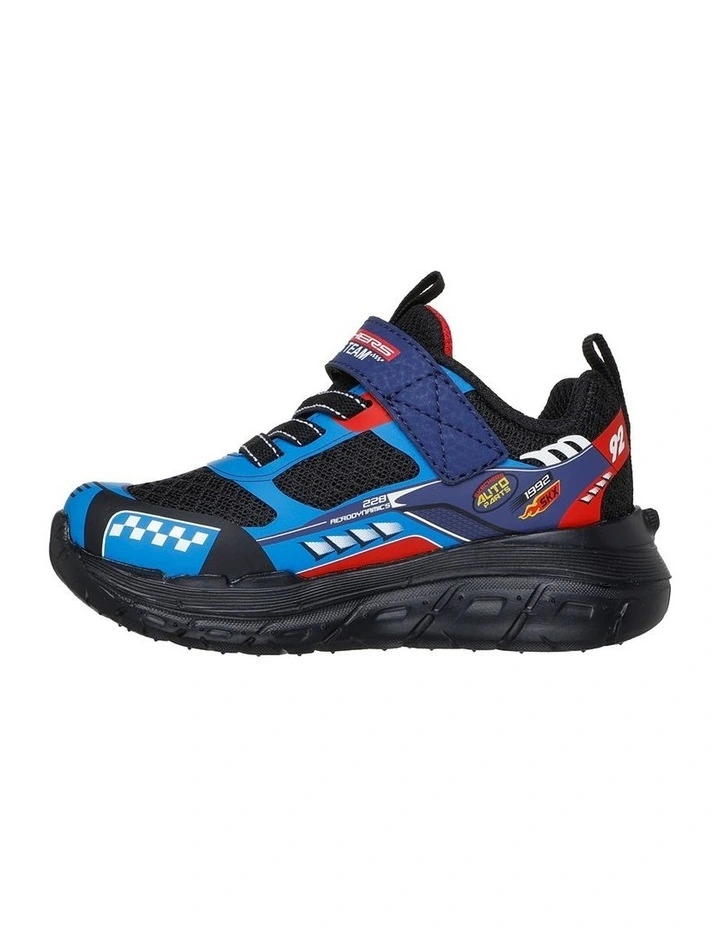 Skech Tracks Race Infant Sneakers In Blue image 2
