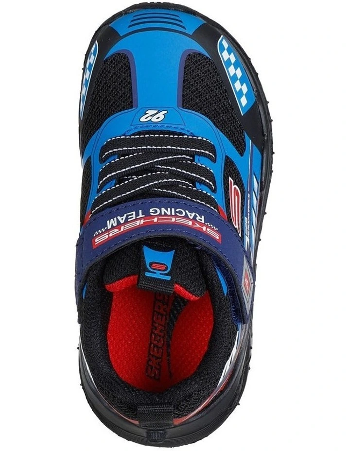 Skech Tracks Race Infant Sneakers In Blue image 3