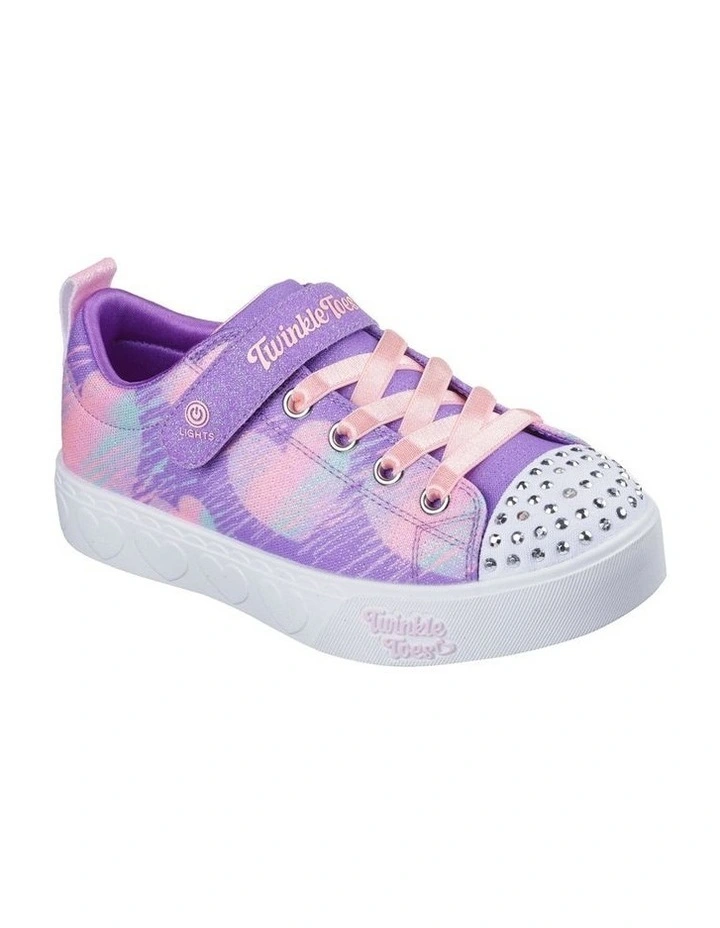 Twinkle Toes Steps Youth Sneakers in Purple image 2