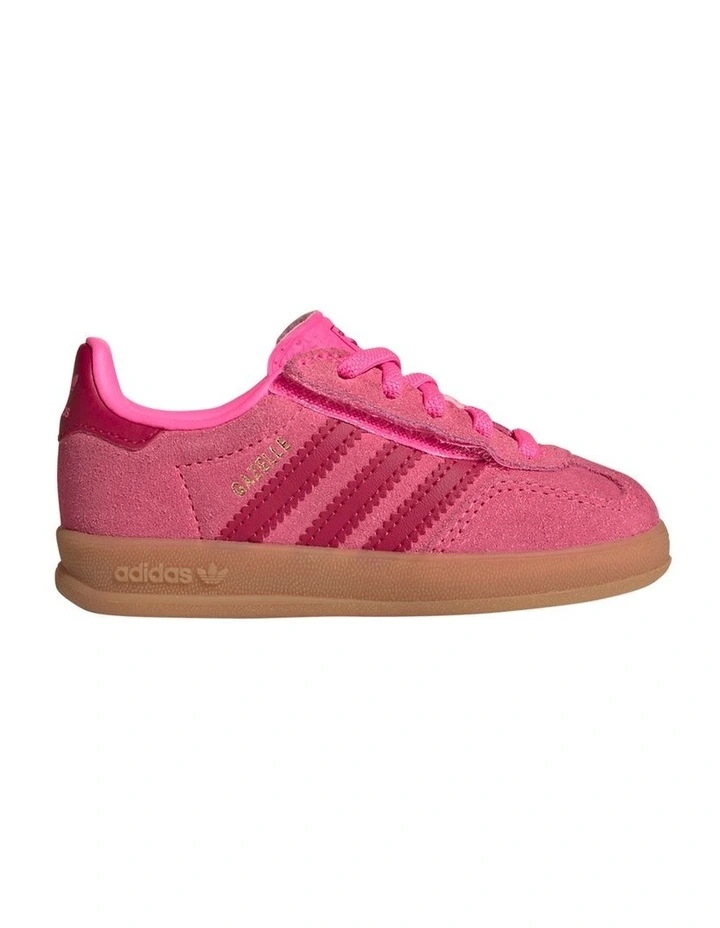 Gazelle Indoor Cf Elastic Lace Infant Sneakers In Pink image 1