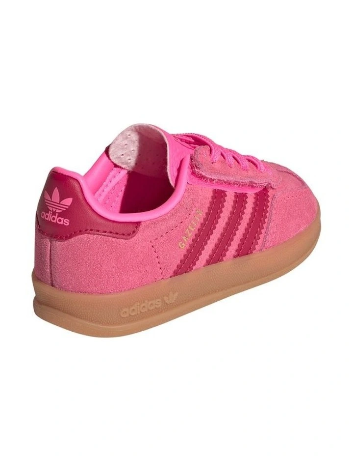 Gazelle Indoor Cf Elastic Lace Infant Sneakers In Pink image 6