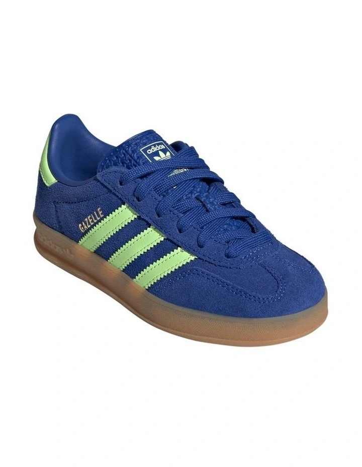 Gazelle Indoor Pre-School Sneakers In Royal Blue image 4