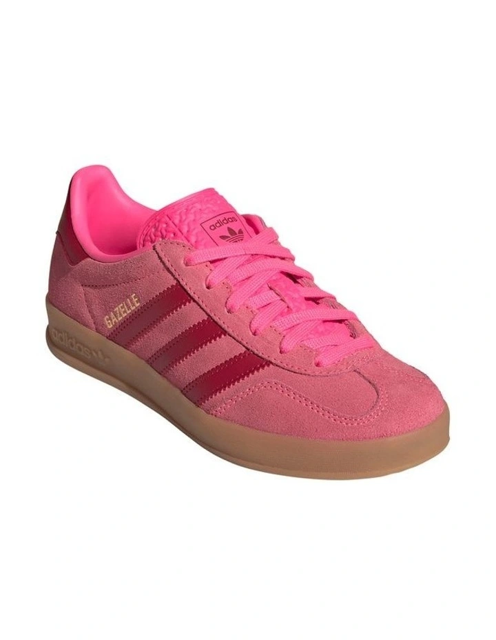 Gazelle Indoor Grade School Sneakers In Pink image 3