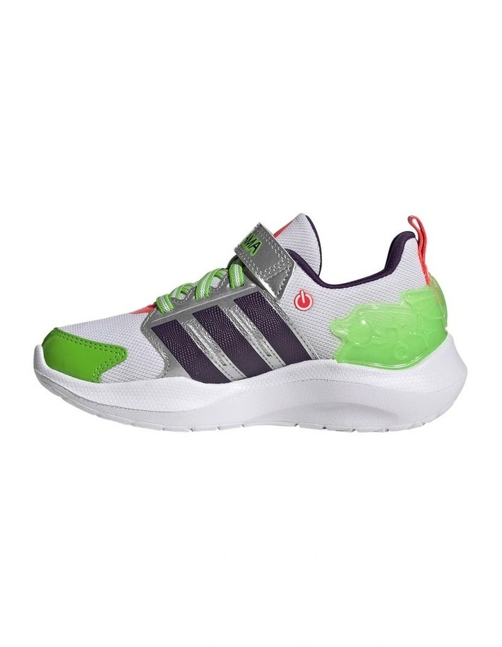 Lightorama Buzz Pre-School Sneakers In White image 2