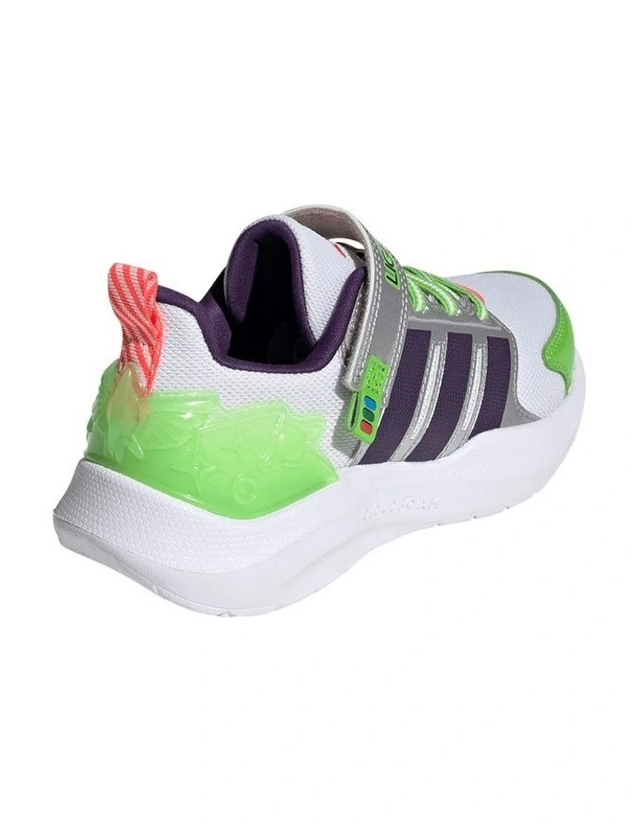 Lightorama Buzz Pre-School Sneakers In White image 6
