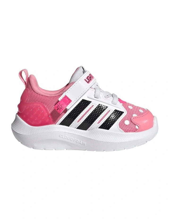 Lightorama Rnr Minnie Infant Sneakers In Lt Pink image 1