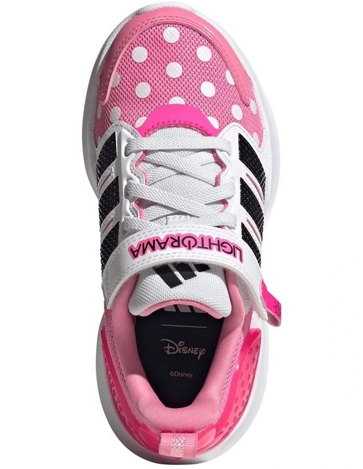 Lightorama Rnr Minnie Pre-School Sneakers In Lt Pink image 3