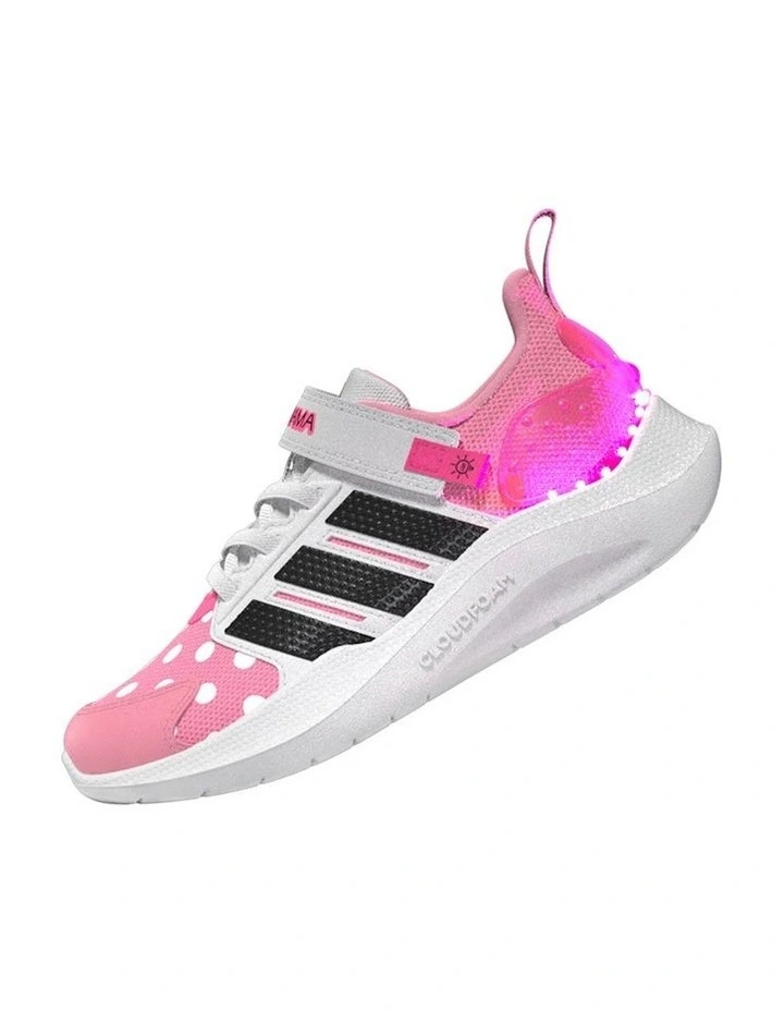Lightorama Rnr Minnie Pre-School Sneakers In Lt Pink image 4