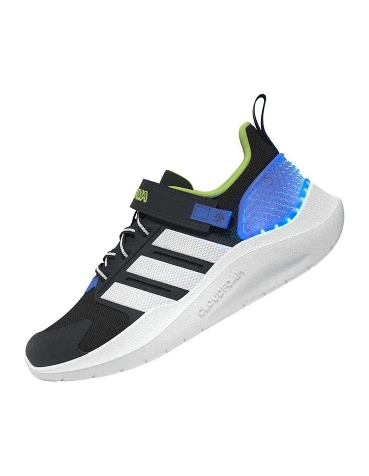 Lightorama Pre-School Sneakers in Black and White image 4