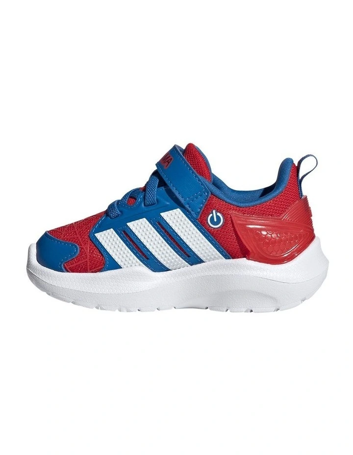 Lightorama Rnr Spiderman Infant Sneakers In Royal Blue image 2