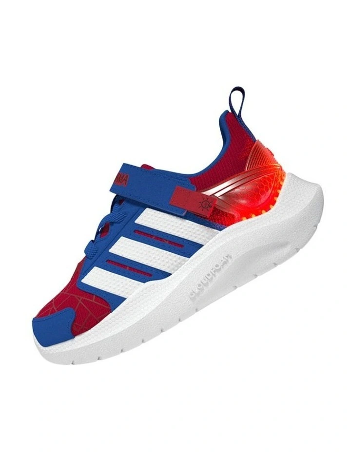 Lightorama Rnr Spiderman Infant Sneakers In Royal Blue image 4