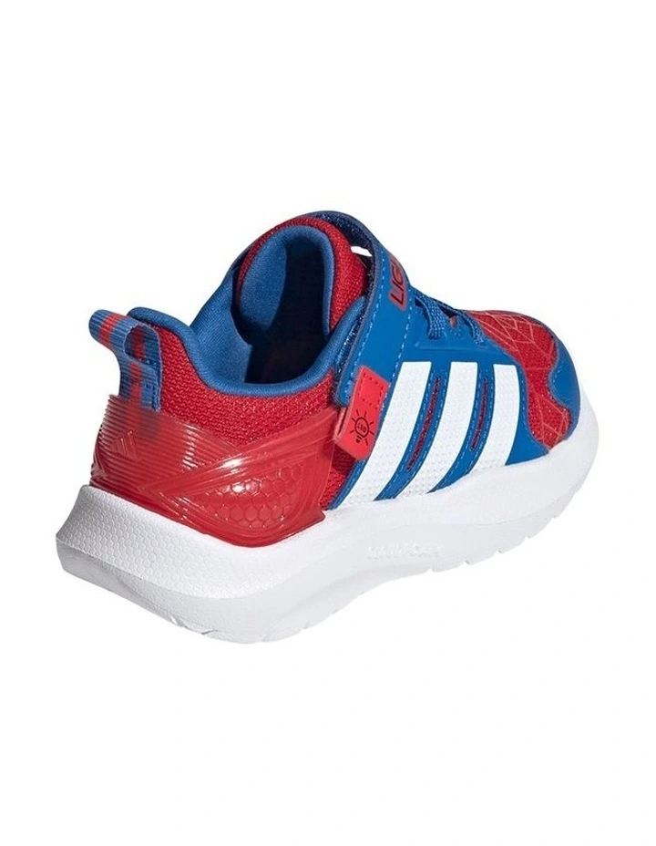 Lightorama Rnr Spiderman Infant Sneakers In Royal Blue image 6
