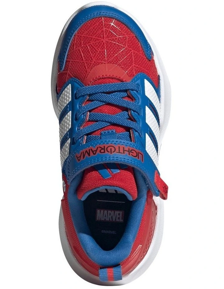 Lightorama Rnr Spiderman Pre-School Sneakers In Royal Blue image 3