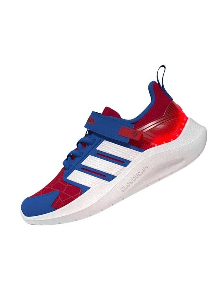 Lightorama Rnr Spiderman Pre-School Sneakers In Royal Blue image 4