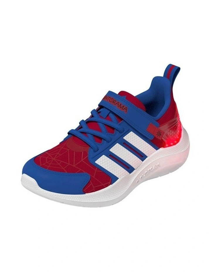 Lightorama Rnr Spiderman Pre-School Sneakers In Royal Blue image 5